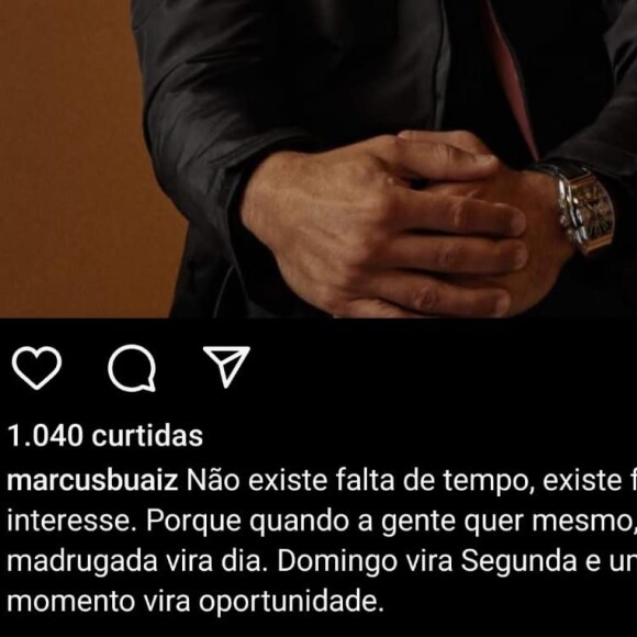 Marcus Buaiz chamou atenção ao fazer um desabafo na madrugada desta segunda-feira, 17 de junho de 2024