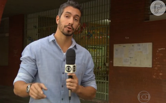 Danilo Vieira é repórter da TV Globo