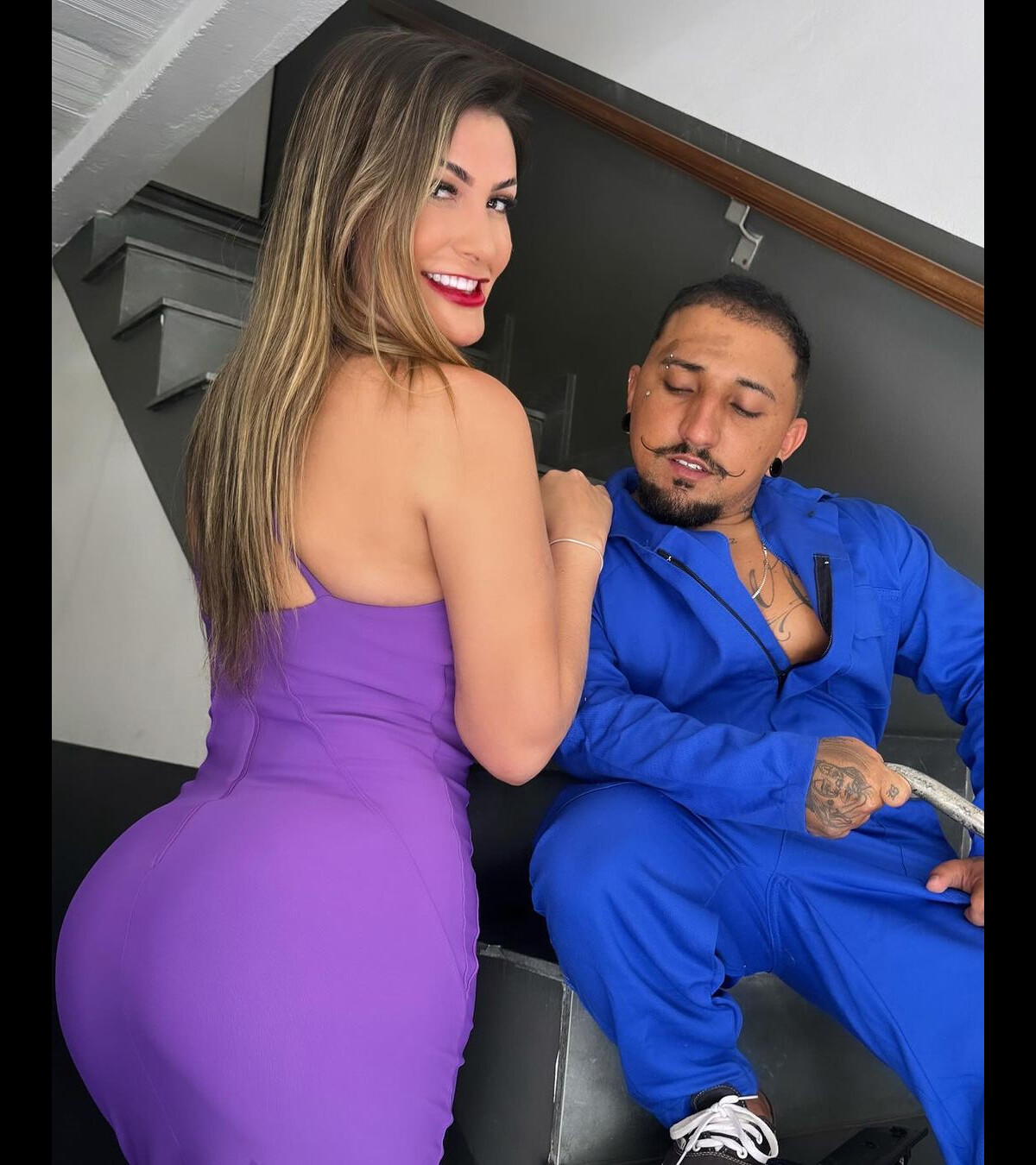 Foto: Novo pornô de Andressa Urach e Pistolinha deu o que falar  recentemente - Purepeople