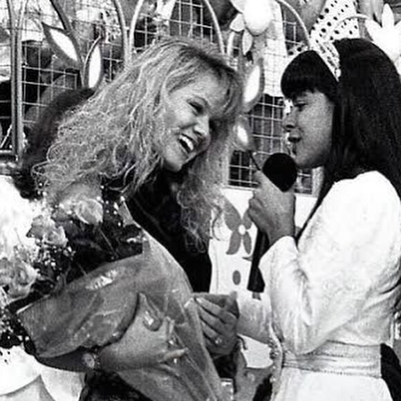 Eliana visitou Mara Maravilha nos anos 1990 no programa dela, o 'Show Maravilha', no SBT