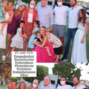 Muitas festas para a família recentemente! Em maio, Vicky, caçula de Roberto Justus, comemorou mais um ano de vida