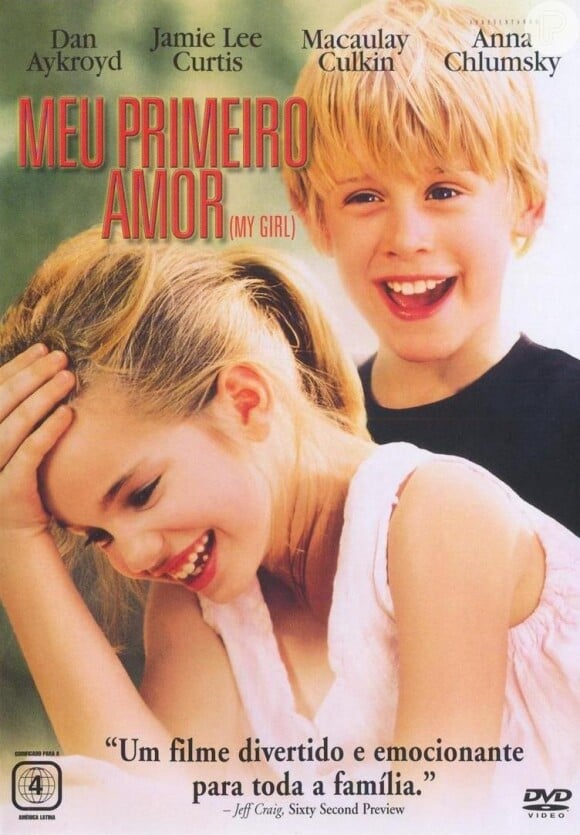 Anna Chlumsky protagonizou o filme 'Meu primeiro amor' com Macaulay Culkin