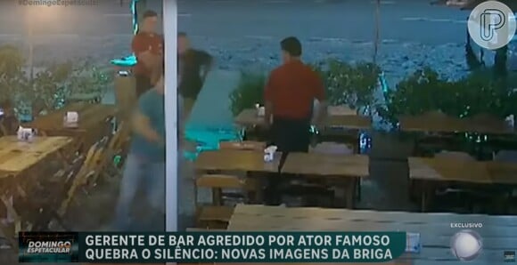 Rafael Cardoso correu atrás de idoso de 64 anos em restaurante do Rio e lhe agrediu em fevereiro de 2024