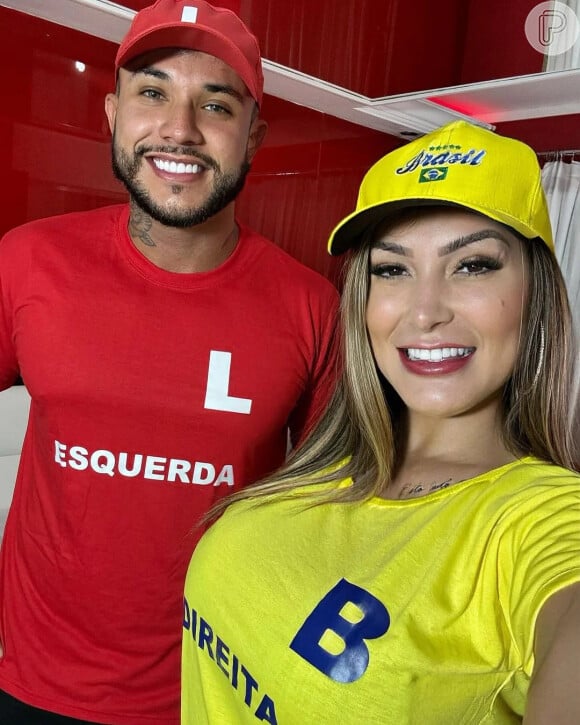 Pornô de Andressa Urach que satiriza guerra política viralizou nas redes sociais