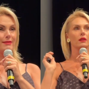 Ana Hickmann exibe hematomas de violência doméstica e vai às lágrimas em evento: 'O dia em que pedi socorro'