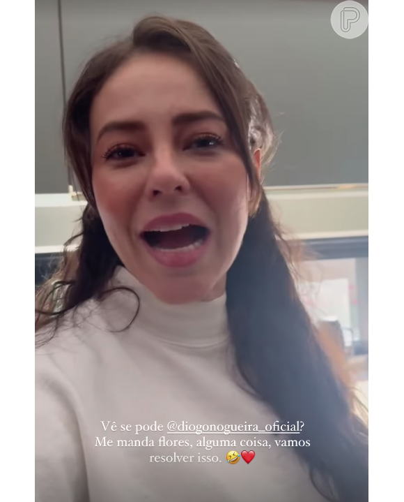 Neste sábado (20), Paolla Oliveira acabaou com o assunto em um vídeo publicado em seus stories do Instagram