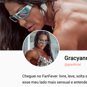 Gracyanne Barbosa está cobrando mensalidade de R$ 69,90 dos fãs