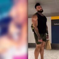 Homem de 2,08 metros que viralizou em metrô tem suposto vídeo de sexo vazado e choca a web: 'As aparências enganam mesmo'