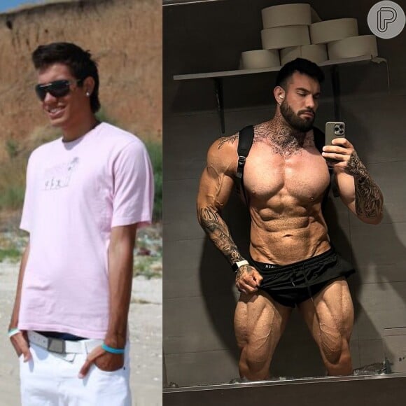 Lukas Lakutsin mostra antes e depois surpreendente na web