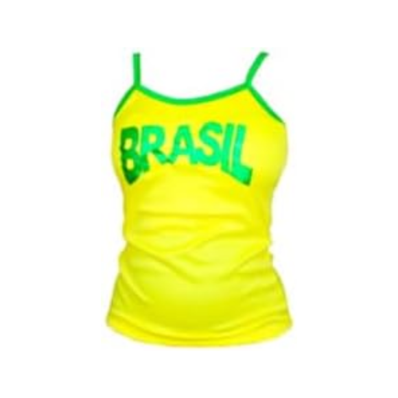 Camisa Regata - Brasil Bandeira Copa do Mundo Futebol