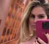 Barriga de Bárbara Evans surpreendeu até a própria influenciadora, que disse estar até com entradinhas