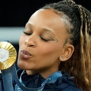 Rebeca Andrade ganhou sua primeira medalha de ouro nas Olimpíadas de Paris 2024