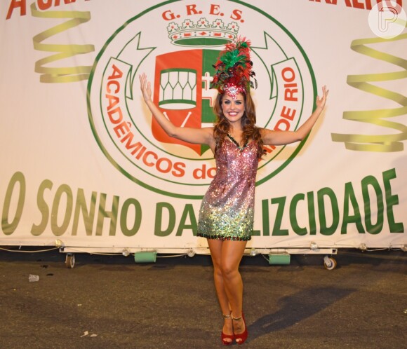 Paloma Bernardi será rainha de bateria da Grande Rio no Carnaval 2016