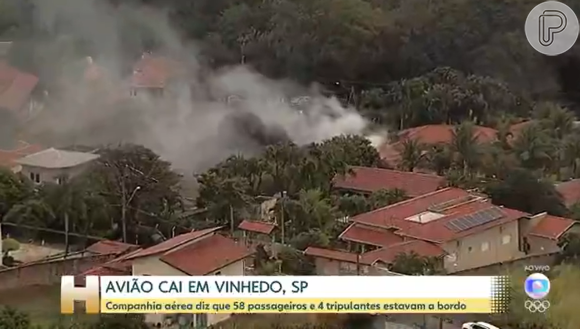 A tragédia com o avião em Vinhedo deixou 62 mortos: 58 passageiros e 4 tripulantes estavam à bordo.