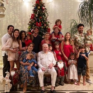 6 filhas, 14 netos e 4 bisnetos: parte da Família Abravanel se reuniu em Natal recente