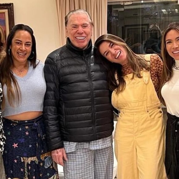 Silvio Santos era pai de Cintia, Silvia, Renata, Rebeca, Patrícia e Daniela