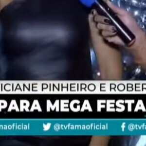 Ticiane Pinheiro falou ao TV fama que já 'ganhou uns cabelos brancos' devido à festa de 15 anos de Rafa Justus.