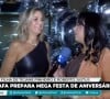 Ticiane Pinheiro contou ao TV fama que vai chegando a data e ela começa a ficar ansiosa.