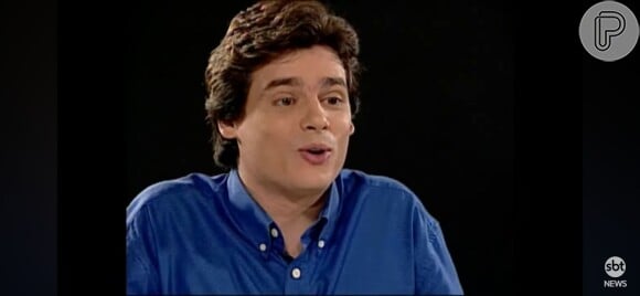 Celso Portiolli contou para Marília Gabriela, em 1998, que sempre sonhou em ser apresentador de TV