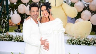 Casamento surpresa! Zezé Di Camargo e Graciele Lacerda descobrem sexo do bebê e trocam alianças em festa!