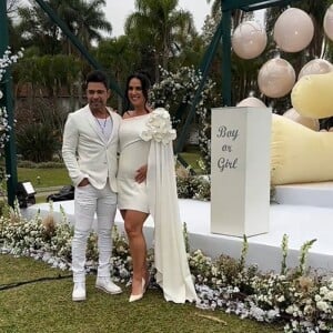 Zezé Di Camargo deixou Graciele Lacerda muito emocionada com a cerimônia de casamento