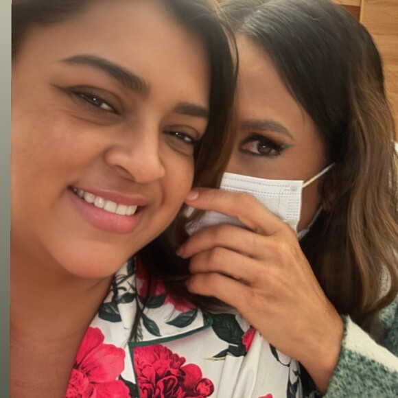 Preta Gil foi visitada pela 'irmã' Ivete Sangalo em hospital: 'Me encheu de amor'