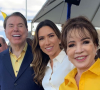 Silvio Santos e Iris Abravanel sempre apareciam juntos nas redes sociais da família