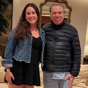 Amanda Abravanel, neta de Silvio Santos, disse que percebeu 'sinal' do avô em café da manhã