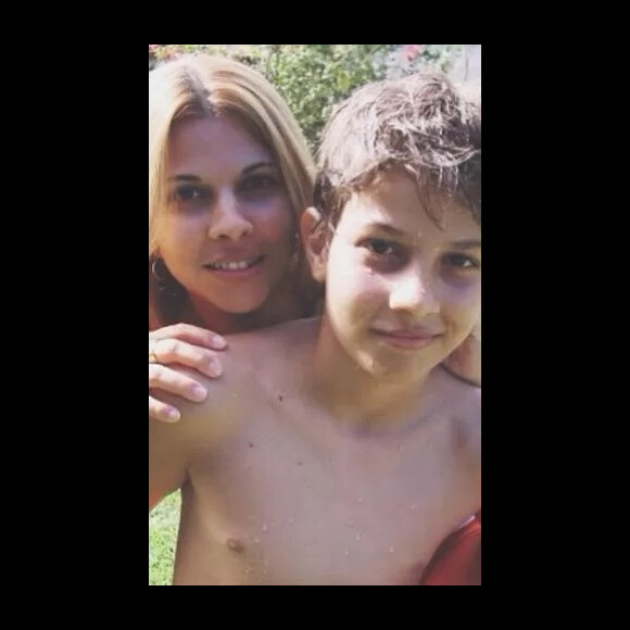 O ator famoso e sua mãe - ele é capixaba.