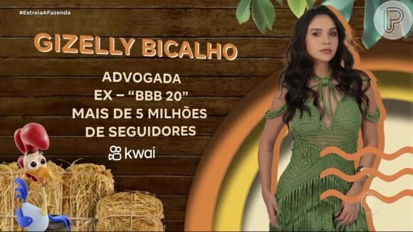 'A Fazenda 16': Gizelly Bicalho, ex-sister do 'BBB 20', também está no Paiol