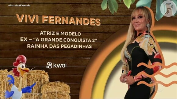 'A Fazenda 16': a atriz e modelo Vivi Fernandez também está no Paiol e é uma das favoritas para vencer enquete