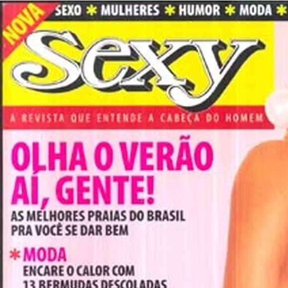 Paquita da geração 2000, Daiane Amêndola posou nua para a revista Sexy em 2004, quando já era dançarina do 'Domingão do Faustão'