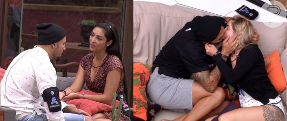 Após anunciar 'término' com Amanda, Fernando assumiu atração por Aline. Relembre outros casais que sofreram em romances no 'Big Brother Brasil'