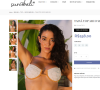 Rafaella Justus escolheu conjunto da Sun Bali Beach com um biquíni de arco simples, uma calcinha semi asa-delta e uma saia longa de renda