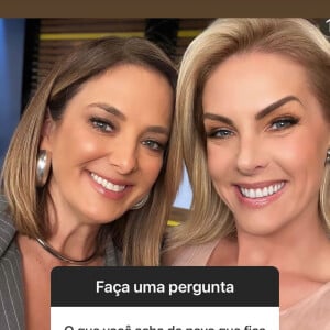 Ticiane Pinheiro ainda afastou qualquer tentativa de rivalidade entre Ana Hickmann e ela. 'Perda de tempo! Falta do que fazer!'