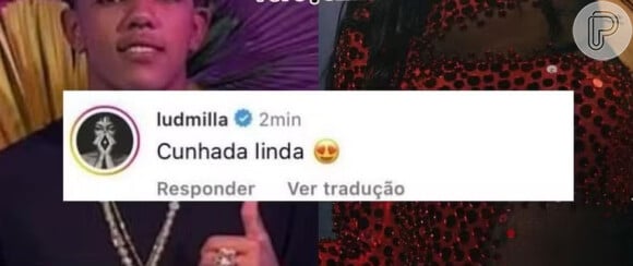 Ludmilla chegou a chamar Vivi Noronha de 'cunhada linda'