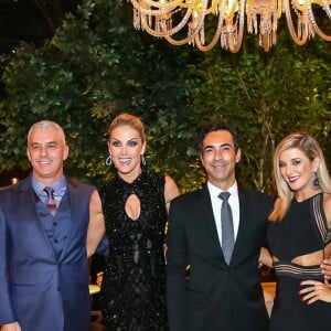 Ana Hickmann, porém, foi madrinha de casamento de Ticiane Pinheiro e César Tralli quando ainda era casada com Alexandre Correa