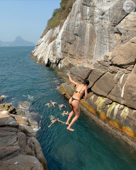 Além de elogios, muita gente quis saber o que Agatha Moreira come para manter a barriga chapada