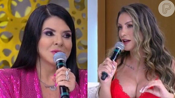 Mara Maravilha alfineta Andressa Urach em sua fase atriz pornô: 'Blasfema usando a bíblia'