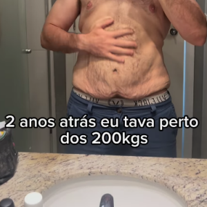 Ex-'MasterChef Brasil' diz que espera chegar aos 90 kg para fazer uma abdominoplastia e se livrar da pele flácida