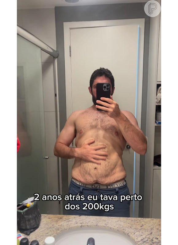 Ex-'MasterChef Brasil' diz que espera chegar aos 90 kg para fazer uma abdominoplastia e se livrar da pele flácida