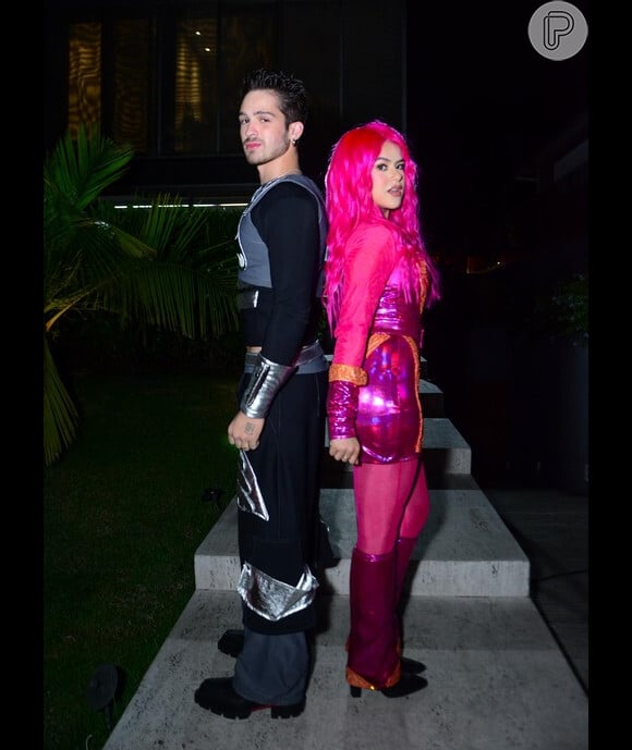 Se tem Sharkboy, tem Lavagirl: os amigos João Guilherme e Maisa chegaram a combinar fantasias em dupla para o Halloween.