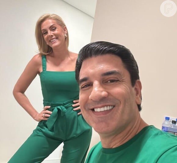 Ana Hickmann está noiva de Edu Guedes