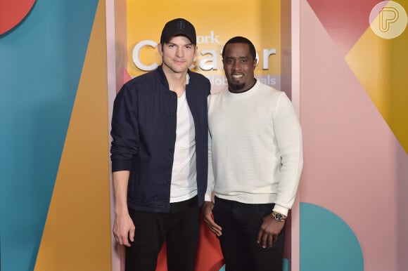 P. Diddy e Ashton Kutcher são amigos de longa data