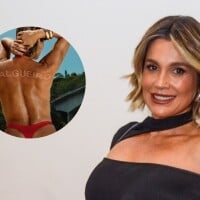 Flávia Alessandra é a nova musa do Salgueiro! Atriz revela novidade em foto ousada de topless e recebe pedido de Otaviano Costa