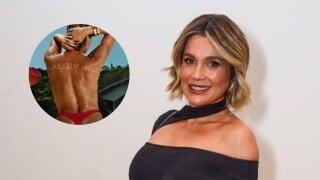 Flávia Alessandra é a nova musa do Salgueiro! Atriz revela novidade em foto ousada de topless e recebe pedido de Otaviano Costa