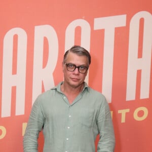 Fábio Assunção compareceu à festa de lançamento da novela 'Garota do Momento'