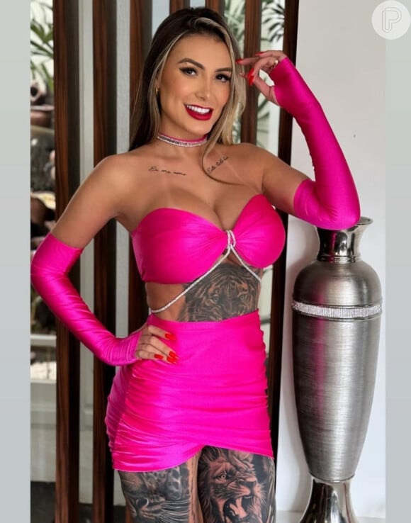 Andressa Urach doou cerca de R$ 2,5 milhões para a instituição e alegou que isto afetou a própria sobrevivência