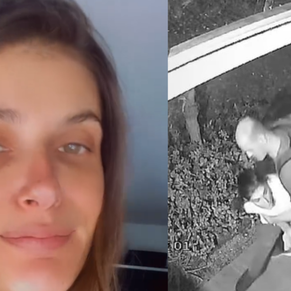 Carol Francischini exibe vídeo chocante de agressão do irmão e revela que não vê a filha há um ano: 'Não sei onde ela tá'