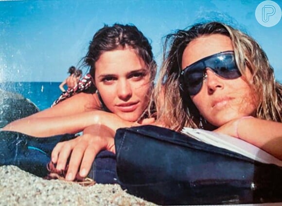 Fernanda Lima e Helena Rizzo, do 'Masterchef Brasil', em foto antiga